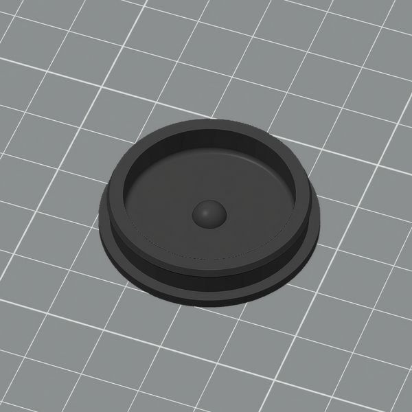 Заглушка опорного диска гальмівних колодок Fiat Doblo 3d 7616270 7616270-3d фото