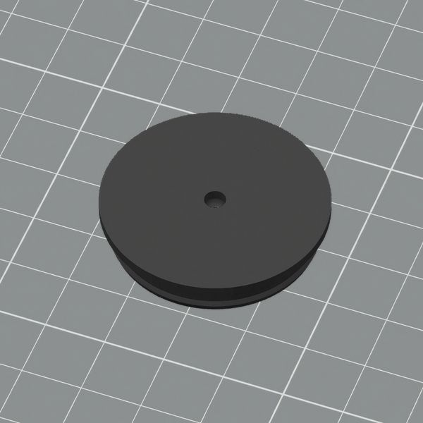 Заглушка опорного диска гальмівних колодок Fiat Doblo 3d 7616270 7616270-3d фото