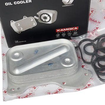 Теплообмінник масляний Fiat Doblo 1.3 Kamoka 55183548 7730032 фото