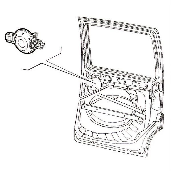Ручка правих зсувних дверей Fiat Doblo Solgy 735309961 305107 фото