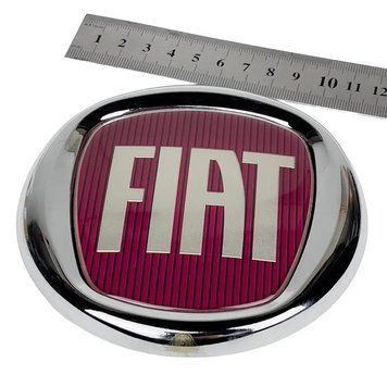 Эмблема решетки радиатора Fiat Nuovo Doblo Pleksan 735578621 735578621PL фото